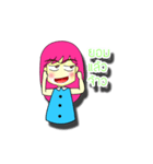 Funny Nong Khamlar（個別スタンプ：13）