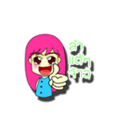 Funny Nong Khamlar（個別スタンプ：16）