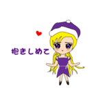 Molly ＆ Bunny ( おんなのひと＆ うさぎ )（個別スタンプ：20）