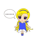 Molly ＆ Bunny ( おんなのひと＆ うさぎ )（個別スタンプ：25）