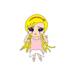Molly ＆ Bunny ( おんなのひと＆ うさぎ )（個別スタンプ：33）