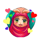 ULTRA CUTE HIJAB 2（個別スタンプ：4）