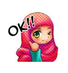 ULTRA CUTE HIJAB 2（個別スタンプ：21）