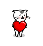 愛猫 (Heart Cat) - v1（個別スタンプ：2）