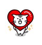 愛猫 (Heart Cat) - v1（個別スタンプ：15）