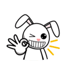 Cute rabbit V1（個別スタンプ：3）