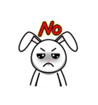 Cute rabbit V1（個別スタンプ：4）