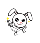Cute rabbit V1（個別スタンプ：7）