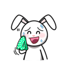 Cute rabbit V1（個別スタンプ：8）