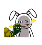 Cute rabbit V1（個別スタンプ：14）