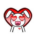 Cute rabbit V1（個別スタンプ：19）