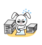 Cute rabbit V1（個別スタンプ：31）