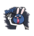 Cute rabbit V1（個別スタンプ：34）