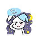 Cute rabbit V1（個別スタンプ：39）