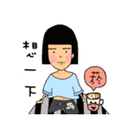 Miss O and Big nose Rabbit（個別スタンプ：27）