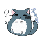 チンチラのむーちゃん（個別スタンプ：1）