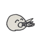 さまざまな使える顔と動物（個別スタンプ：18）
