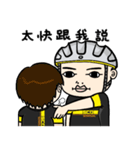 the cycling life of a struggling Knight（個別スタンプ：9）