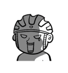 the cycling life of a struggling Knight（個別スタンプ：33）