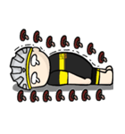 the cycling life of a struggling Knight（個別スタンプ：34）