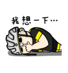 the cycling life of a struggling Knight（個別スタンプ：35）