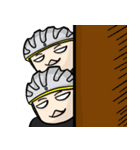 the cycling life of a struggling Knight（個別スタンプ：38）