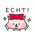 ドイツ語を話すわんこと仲間たち（個別スタンプ：9）