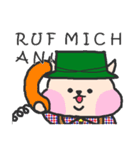 ドイツ語を話すわんこと仲間たち（個別スタンプ：25）