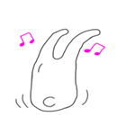 Cute little rabbit fairy2（個別スタンプ：3）