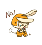フルーツウサギ1 (日本語版)（個別スタンプ：12）