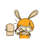 フルーツウサギ1 (日本語版)（個別スタンプ：16）