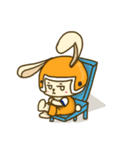 フルーツウサギ1 (日本語版)（個別スタンプ：22）