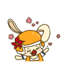 フルーツウサギ1 (日本語版)（個別スタンプ：23）