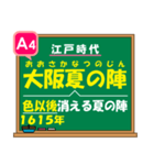 日本の歴史・20問【江戸時代編】テスト対策（個別スタンプ：8）