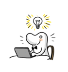 Coffee Bean's Mood At Work（個別スタンプ：21）