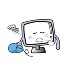 パソコンくん（個別スタンプ：1）