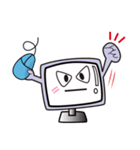 パソコンくん（個別スタンプ：6）