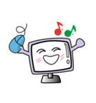 パソコンくん（個別スタンプ：8）