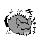 もふもふのチンチラ（個別スタンプ：24）