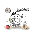 Emm the Little Devil at work！（個別スタンプ：3）
