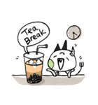 Emm the Little Devil at work！（個別スタンプ：9）