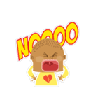 Crazy little friends（個別スタンプ：9）