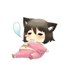 Chibineko funny life（個別スタンプ：10）