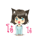 Chibineko funny life（個別スタンプ：12）