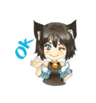 Chibineko funny life（個別スタンプ：14）