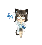 Chibineko funny life（個別スタンプ：16）