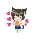 Chibineko funny life（個別スタンプ：32）