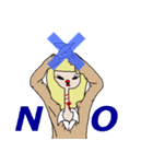 くびなが族（個別スタンプ：6）