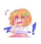 The Little Girls With Cute Feeling（個別スタンプ：4）