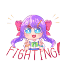 The Little Girls With Cute Feeling（個別スタンプ：15）